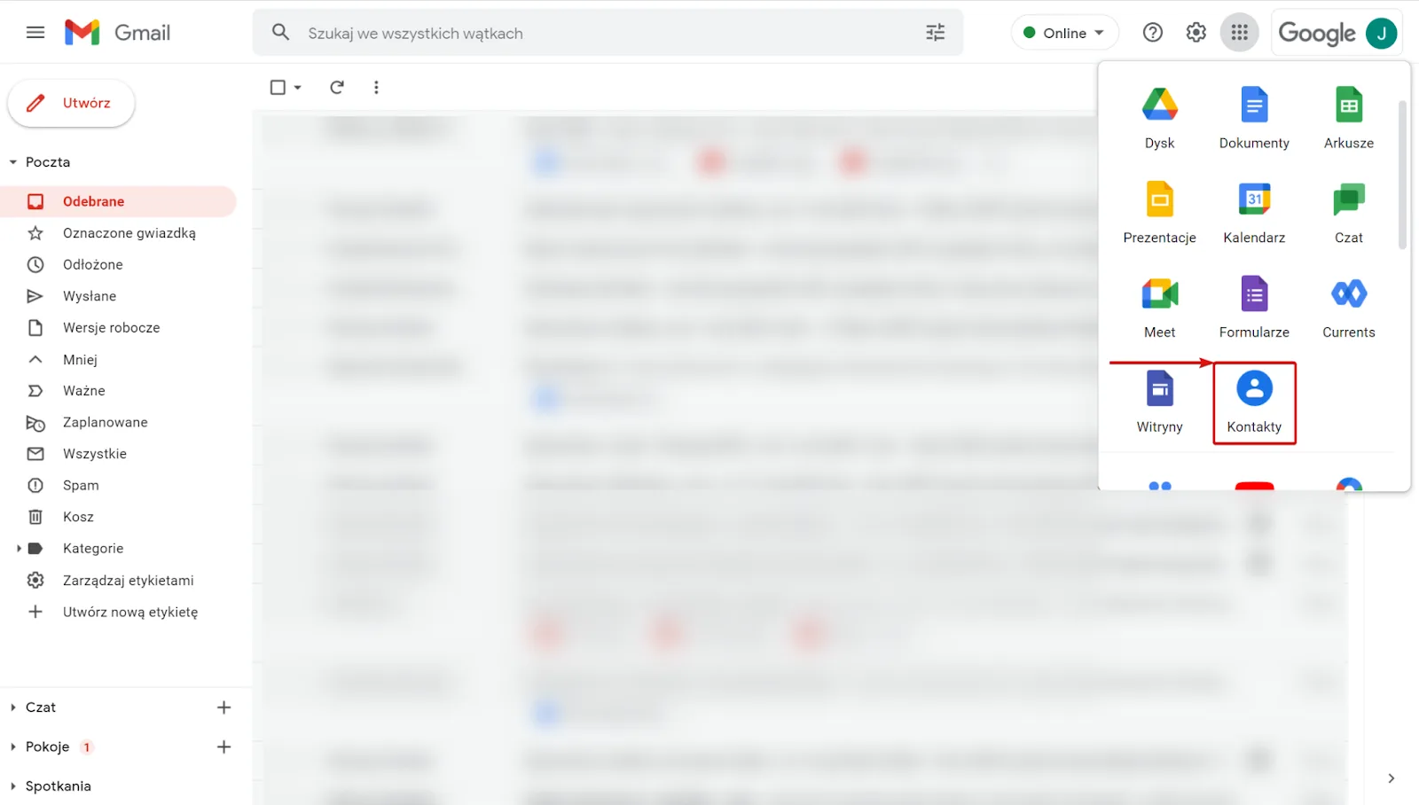 Gmail – screenshot of the Navifleet app