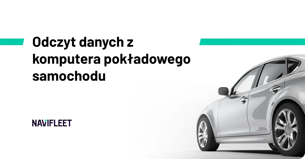 What does a car's on-board computer show?