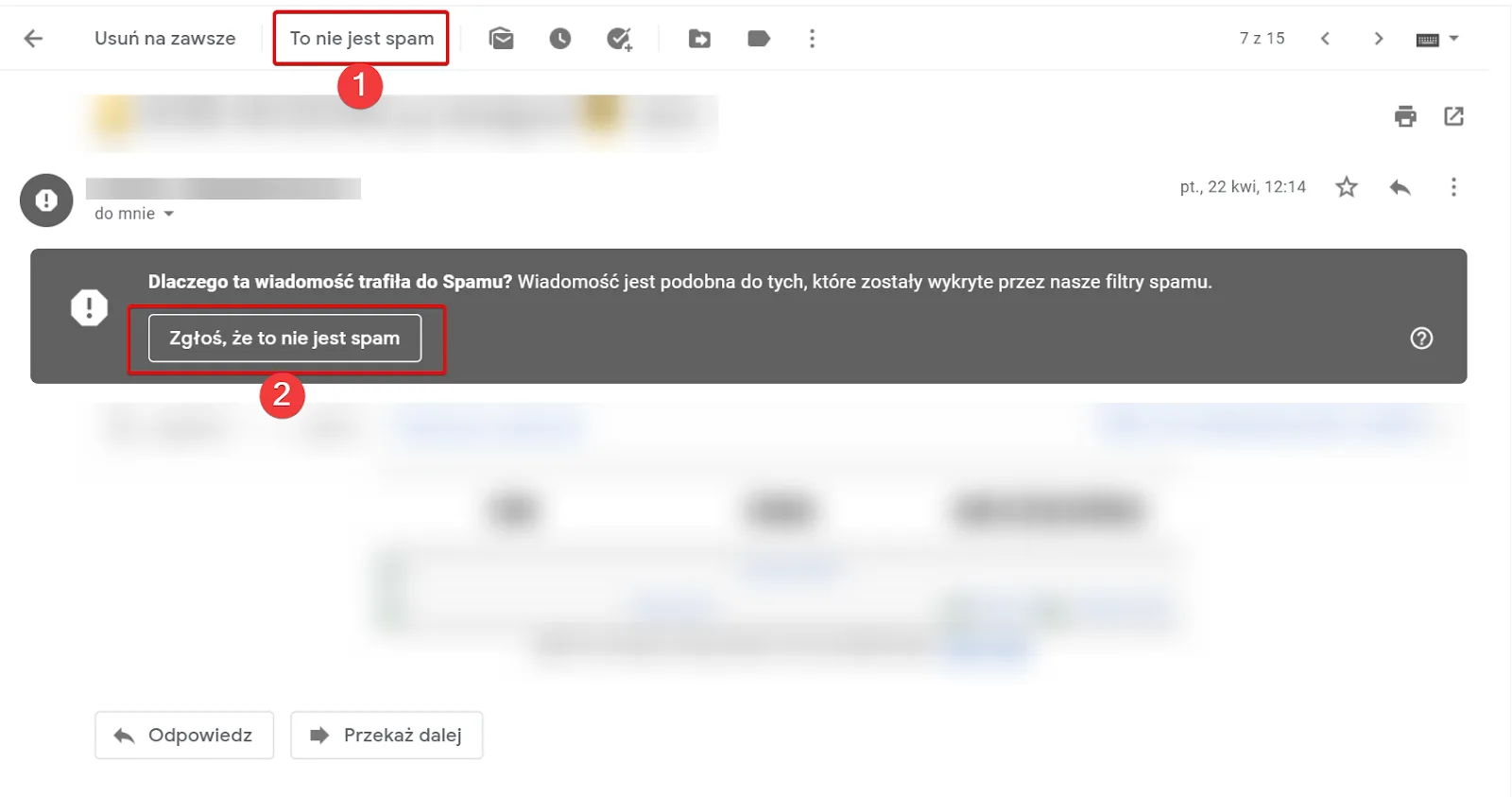 Gmail – screenshot of the Navifleet app