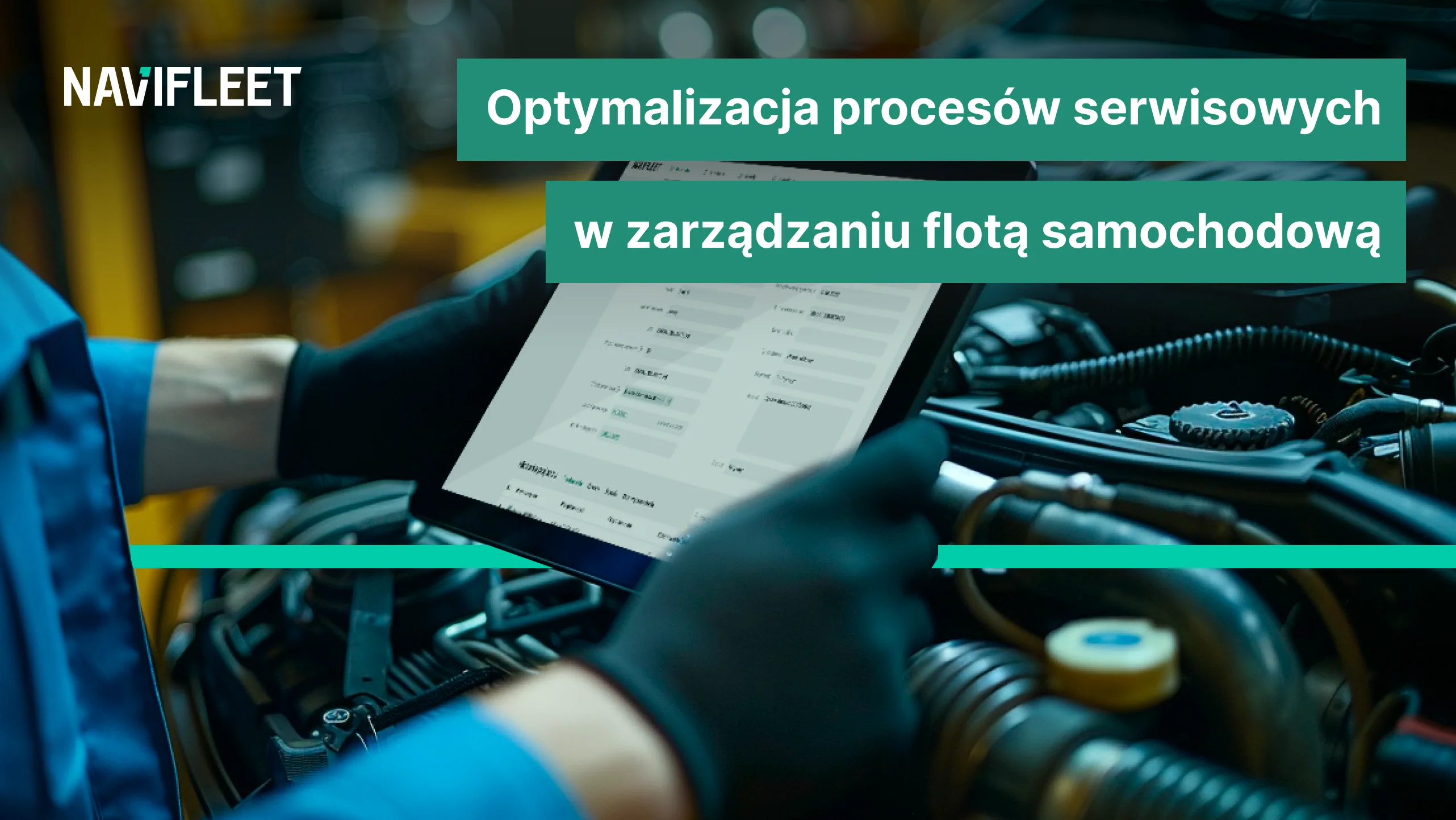 Optimising servicing processes in car fleet management
