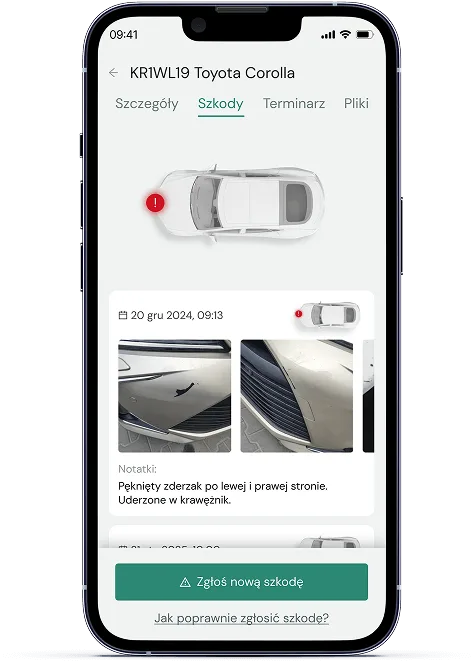 A Navifleet inspection on a smartphone