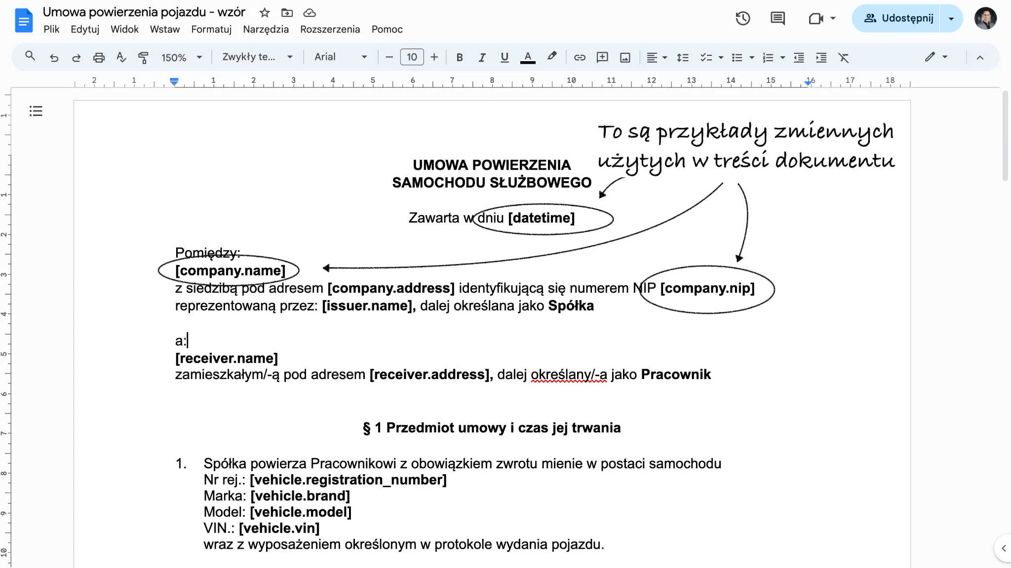 How to prepare a document for signature? – screenshot of the Navifleet app