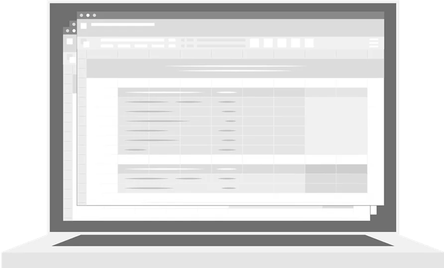 A fleet scheduler in a spreadsheet